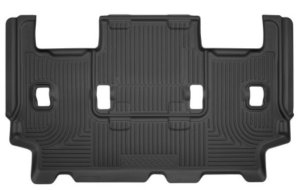 Lincoln Navigator L Floor Mats - Rear - Husky Liners - X-act Contour - Black - `11-`17